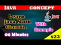 Java Math Class Complete in 6 Minutes CodeMyth