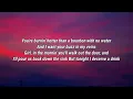 Morgan Wallen - I Deserve A Drink (Lyrics)