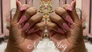 Nail Vlog Come With Me To Get My Nails Done Ft GLOSS Nail Bar