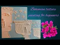 Bohemian Art For Beginners I Boho Texture Painting I New Style