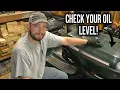 How to Check and Fill Engine Oil Craftsman LT1000 Lawn Mower