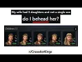 CK3 memes but they re extra unhinged for some reason