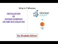 Installation of Docker Compose on AWS EC2 Linux VM
