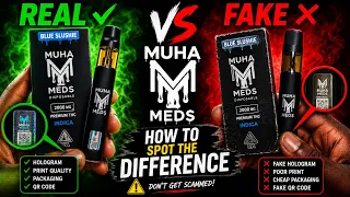 Real vs Fake Muha Meds How to Spot the Difference