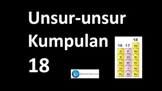 Download Kimia Tingkatan 4 KSSM Bab 4 Jadual Berkala Unsur | Unsur-unsur Kumpulan 18 MP3