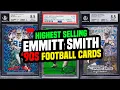 Top 15 Emmitt Smith 90s Football Cards Worth Big Money - Which Insert is Best