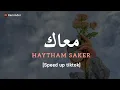 Download Lagu MAAK, HAYTHAM SHAKER (SPEED UP TIKTOK) lirik arab, latin \u0026 terjemahan