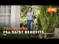 STIHL FSA The benefits of the cordless grass trimmer That s why
