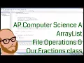 Computer Science AP - ArrayList