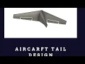 how to design aircraft tail