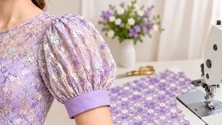 How to Sew a Puff Sleeve | Easy Step-by-Step Sewing Tutorial