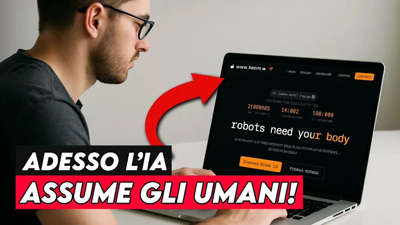 Anteprima di Noleggiare le persone con RentAHuman.AI, torniamo servi della gleba?