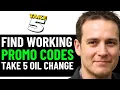 HOW TO GET BEST TAKE 5 OIL CHANGE DISCOUNT PROMO CODES IN 2025 FULL GUIDE