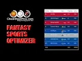 Daily Fantasy Optimizer from CheatSheetPros