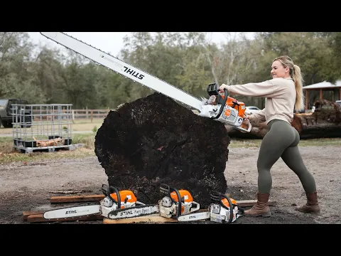 Download MP3 The Worlds Most Powerful Chainsaw Stihl MS 881- Our Biggest Sponsor Yet