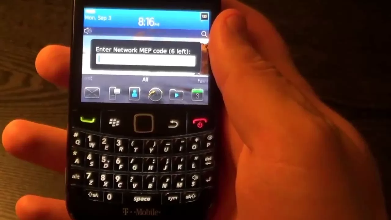 This Is Not A BlackBerry...