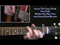 Kate Wolf Across The Great Divide | Rhythm Guitar Play Thru