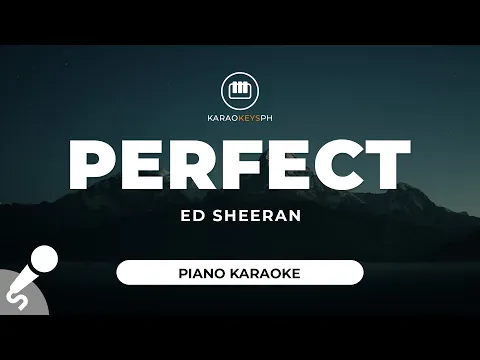 Download MP3 Perfect - Ed Sheeran (Piano Karaoke)