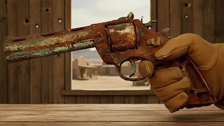 Colt Python Cap Gun Restoration Metal Toy Revolver