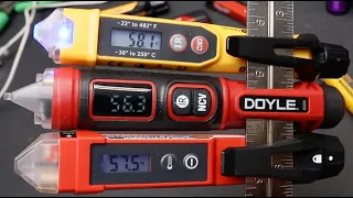 Harbor Freight Doyle Non-contact voltage tester IR temp probe works