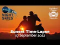 Sunset Time-Lapse 7th September 2022