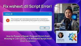 Fix wshext dll Script Error