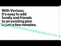 How to make orders from Verizon