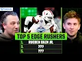 Mike Renner Ranks His Top 5 Edge Rushers in the NFL Draft