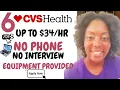 CVS Health is Hiring Part Full Time WFH Jobs No Phone No Interview