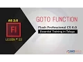 Using goto function in Action Script 2 0 - Adobe Flash CS6 Tutorial Best Flash in Telugu