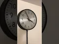Simplex Clock Metal Dial 12-hour correction