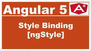 Angular5 - Style Binding Tutorial