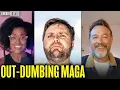 Can We Outdumb MAGA Punching Up with Maya May and Comedian Cliff Cash