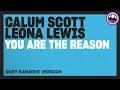Calum Scott, Leona Lewis - You Are The Reason - Duet (Karaoke Version)