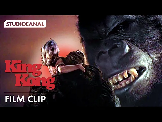 KING KONG (1976) - Starring Jessica Lange and Jeff Bridges - Film Clip