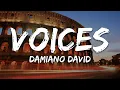 Lagu Damiano David - Voices (Lyrics/Testo)