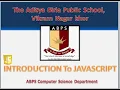 Java Script Introduction Lesson-1 Class 9
