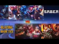 MOBILE LEGENDS S.A.B.E.R VS BLAZING BOUNTIES | MOBILE LEGENDS SABER VS BLAZING BOUNTIES 1VS1 FIGHT