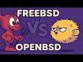 FreeBSD vs OpenBSD Short Talk About What Separates Them