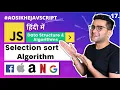- DS Algorithms Course Sorting algorithms Selection sort Implementation
