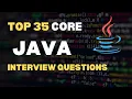 Top Java Interview Questions TO GET YOU HIRED in 2026 Java Tutorial for Placements