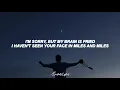 Ruel - as long as you care (Lyrics)