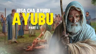 kisha cha ayubu mungu kumuruhusu shetani amtese yobu the book of job in swahili 