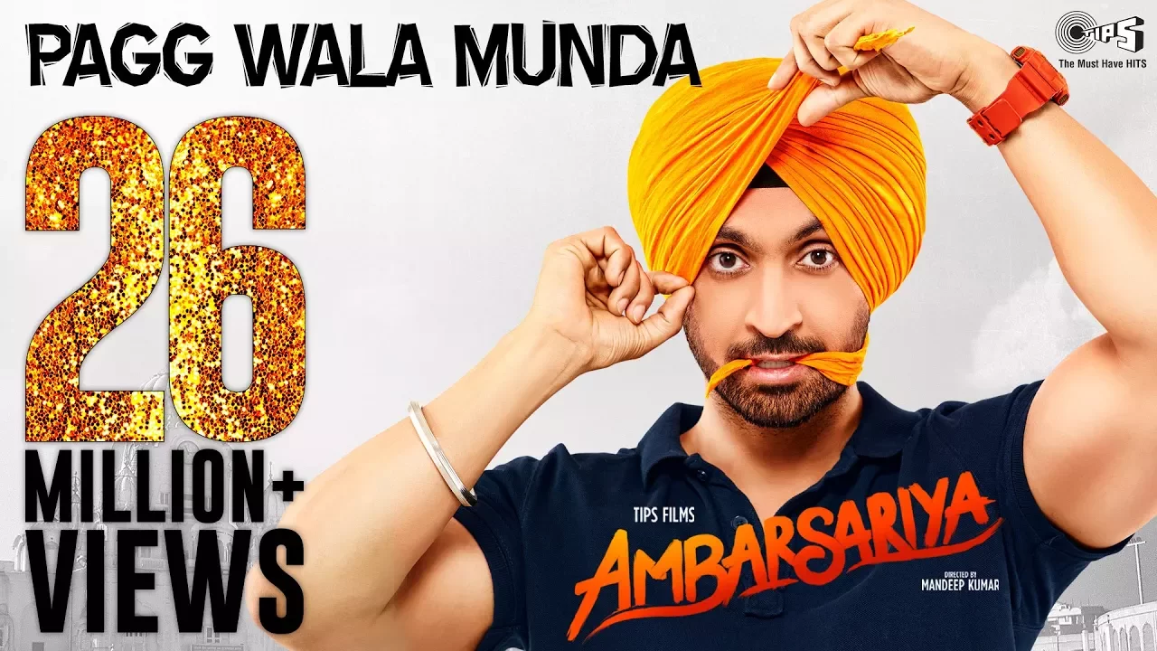 Pagg Wala Munda - Video Song | Ambarsariya | Diljit Dosanjh, Navneet, Monica, Lauren