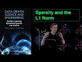 Sparsity and the L1 Norm