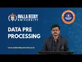 Data Pre-Processing in Machine Learning From Raw Data to Clean Data MRU E-Learning