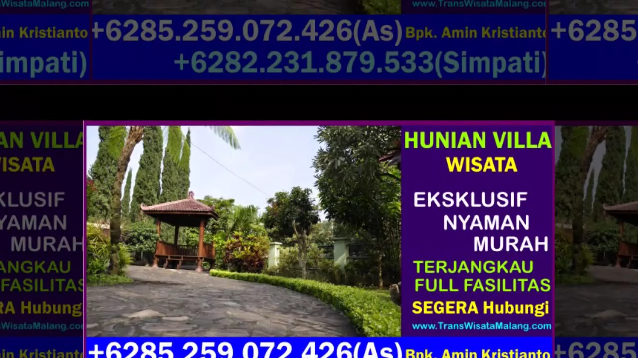 
          
          
          
            
            Villa Songgoriti Murah, Villa Murah Batu Malang, Penginapan Songgoriti +6285.259.072.426 (AS)
          
        . 