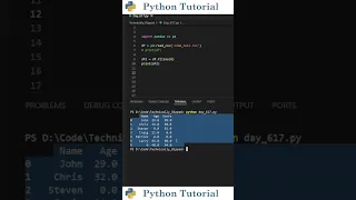 Specifying Null Values In Pandas Dataframe Python Tutorial