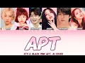 Download Lagu BTS \u0026 Black Pink APT. AI cover [song by rose \u0026 bruno mars] #aicover #bts #army #kpop #aisongs #edit