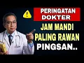 Lagu Peringatan Dokter! Jam Mandi Ini Paling Banyak Membuat Lansia Pingsan dan Jatuh di Kamar Mandi”